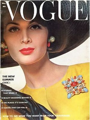 Vintage Vogue magazine covers - wah4mi0ae4yauslife.com - Vintage Vogue May 1962 - Isabella Albonico.jpg
